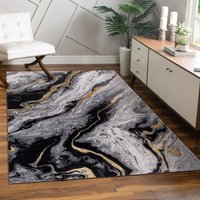 Sunset Marble Rug Monochrome - 160cm