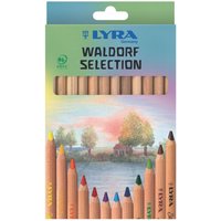 Super Ferby Nature Waldorf Unlacquered Pencil Selection - Multi Colour