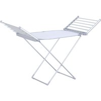 Pack of 2 Indoor Airer Drying Shelves - Silver