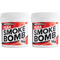 Critterkill 16g Flea Killer Smoke Bomb - Red and White / 2