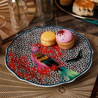 Mikasa x Sarah Arnett Porcelain Side Plates, Set of 4, 19cm - Mixed