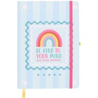 Be Kind to Your Mind Wellness Journal with Citrine Pen - Blue