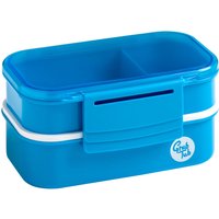 Grub Tub Blue 2 Tier Lunch Box - Blue