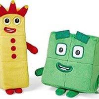 Numberblock Character Plush Soft Toy - Yellow
