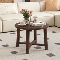 Costway Patio End Table - Brown