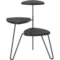 Plant stand with shelves - Black / 63.5cm