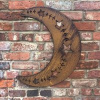 RW NORFOLK, XL Moon Decoration , Rusty Metal Garden Sign , Feature , Garden Sign - Rusty RW NORFOLK, XL Moon Decoration , Rusty Metal Garden Sign , Feature , Garden Sign - Rusty