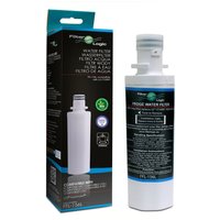 FilterLogic Fridge Water Filter compatible with LG LT1000P - White