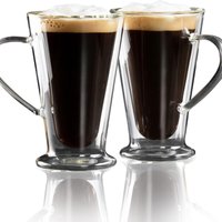 Homiu, Homiu Verona Double Wall Glass Cups X 2 Homiu, Homiu Verona Double Wall Glass Cups X 2