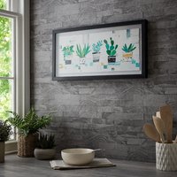Art for the Home House Plant Haven Printed Canvas - Green