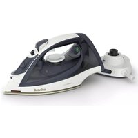 Breville VIN439 Turbo Charge Cordless Iron 2600W Steam Shot Navy - Navy