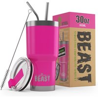 30oz Stainless Steel Double Insulated Coffee Travel Mug - Pink