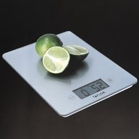 Taylor Pro Glass Digital 5Kg Kitchen Scales - Silver - Grey