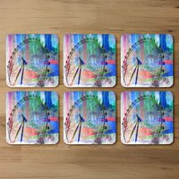 London Eye Coaster - Blue