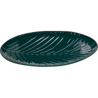 Bali Dark Green Serving Plate - Green
