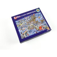 Mike Jupp I Love Christmas 1000 Piece Jigsaw Puzzle - Neutral