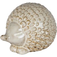 Four Candle Alora Ceramic Round Medium Hedgehog in Natural
