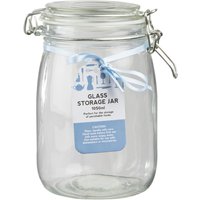 My Home Glass Storage Jar - Clear / 1.05l