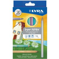 Lyra Super Ferby Metallic 12 Piece Set - Multi Colour