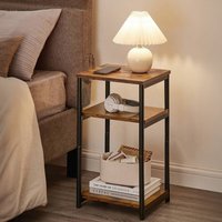 VASAGLE 3-Tier Side Table - Bronze