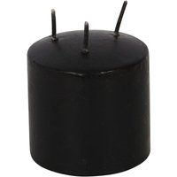 Small Pink Vampire Tears Candle Gothic Glam Decor Gift - Black
