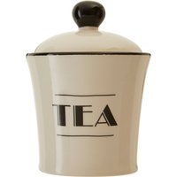 Broadway Tea Canister - Cream