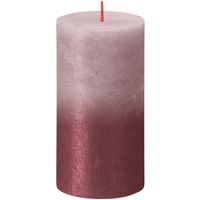 Rose Red Bolsius Rustic Metallic Candle (130 x 68mm) - Rose Red