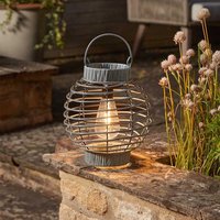 Smart Solar Terra Lantern Slate - Slate