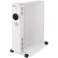Igenix, Igenix 2.5kW/2500W Oil Filled Radiator with Overheat Protection - White Igenix, Igenix 2.5kW/2500W Oil Filled Radiator with Overheat Protection - White