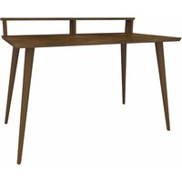 Destina Home, Zephyr Solid Wood Computer Desk - Walnut Destina Home, Zephyr Solid Wood Computer Desk - Walnut