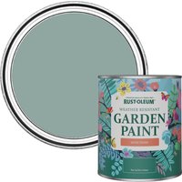 Rust-Oleum Garden Paint in Satin Finish - Gresham Blue 750ml - Gresham Blue