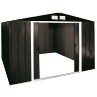 Sapphire, Sapphire Apex Metal Shed - Grey / 302cm Sapphire, Sapphire Apex Metal Shed - Grey / 302cm