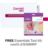 Crafters Companion, Gemini Midi Machine with Free Tool Kit - multi Crafters Companion, Gemini Midi Machine with Free Tool Kit - multi