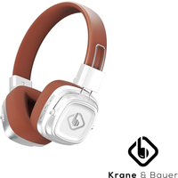 Storm II Active Noise Cancelling On-Ear Wireless Headphones - Brown / 40 hours