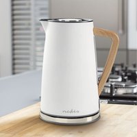 Soft Touch 1.7L Nordic Cordless Kettle - Cotton White