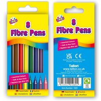 Colouring Pens Pack of 8 - Multi