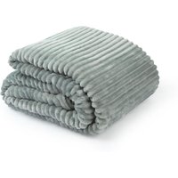 Dakota Blanket Throw - Silver