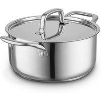 24cm Casserole with Lid Core - Silver