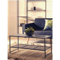 Acero Grey Metal Coffee Table - Grey
