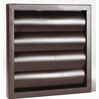 Airvent 100mm Brown Gravity Grille - ABS - STE00212