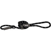 HugglePets Reflective Rope Slip Dog Lead - Purple, 150 x 1.2cm - Black