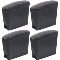 Sanitary Bin 20L Slimline for Female And Baby Hygiene - Grey / 80l