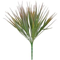 Artificial Grass Bush - Green and Lilac