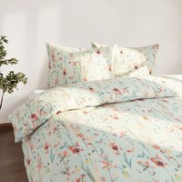 Studio Edition Spring Meadow Jade Duvet Cover Set - Green / Superking