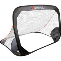 Pop Up Football Goal for Kids Portable Training - Black