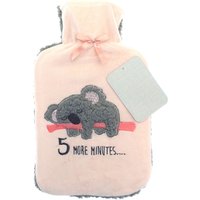 Applique Sherpa Hot Water Bottle