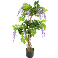Artificial Purple Wisteria Tree - Purple Wisteria / 110cm / 70cm