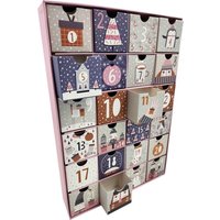Fill Your Own 24 Day Advent Calendar - Pink