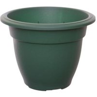 38cm Green Round Bell Plant Pot Flower Planter Plastic Garden Pot - Green / 1