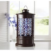 Moroccan Style Electric Mosquito Killer Lamp - Brown